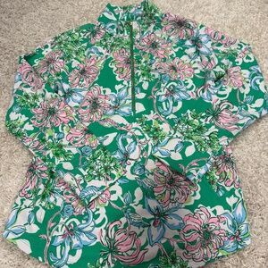 NWT Lilly Pulitzer Spearmint Blossom Top Large